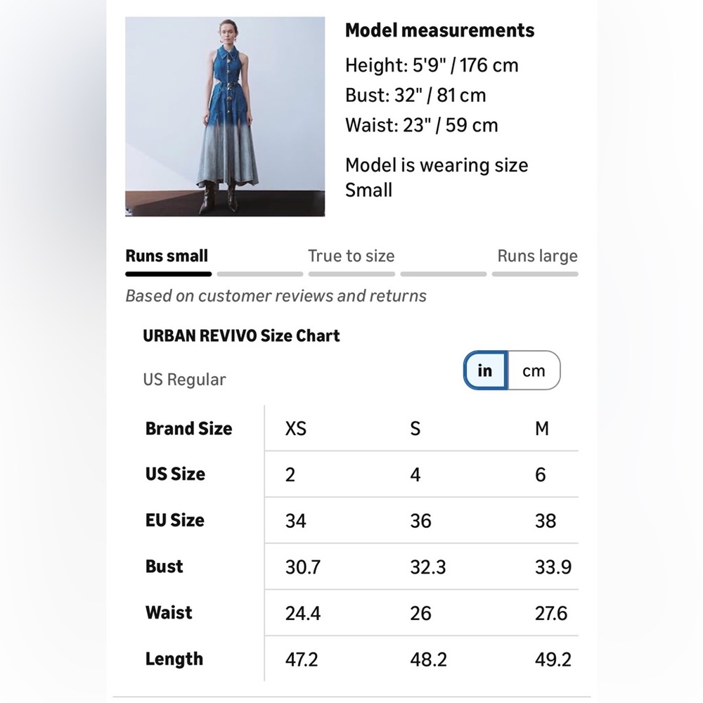 Amazon Dark Blue Denim Jumpsuit with Gold Accent Buttons - Picture 8 of 15